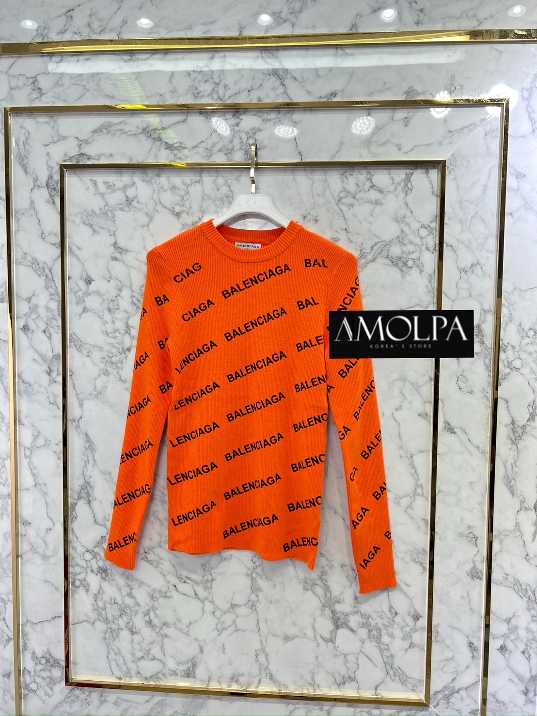 เสื้อแขนยาว BALENCIAGA งาน hiend เนื้อผ้าดีม๊าก เนื้อผ้าร่องๆ ใส่สบายมาก ใส่สบาย : สินค้าคุณภาพ (พร้อมส่ง)