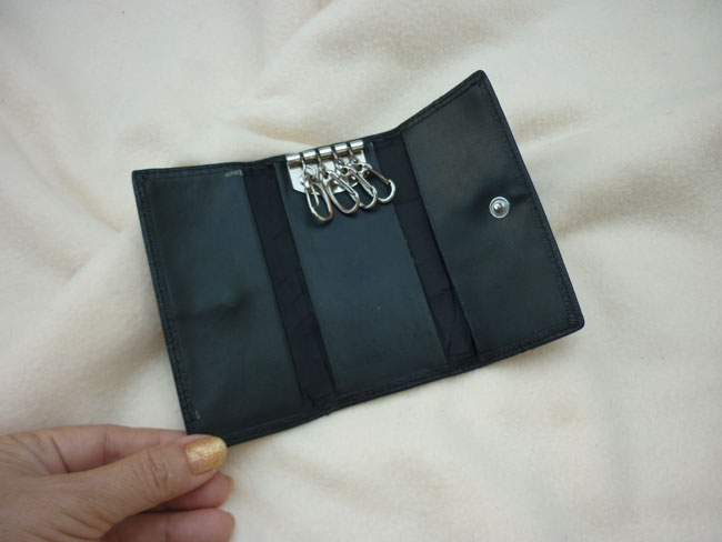 กระเป๋าพวงกุญแจ saint james หนังแท้