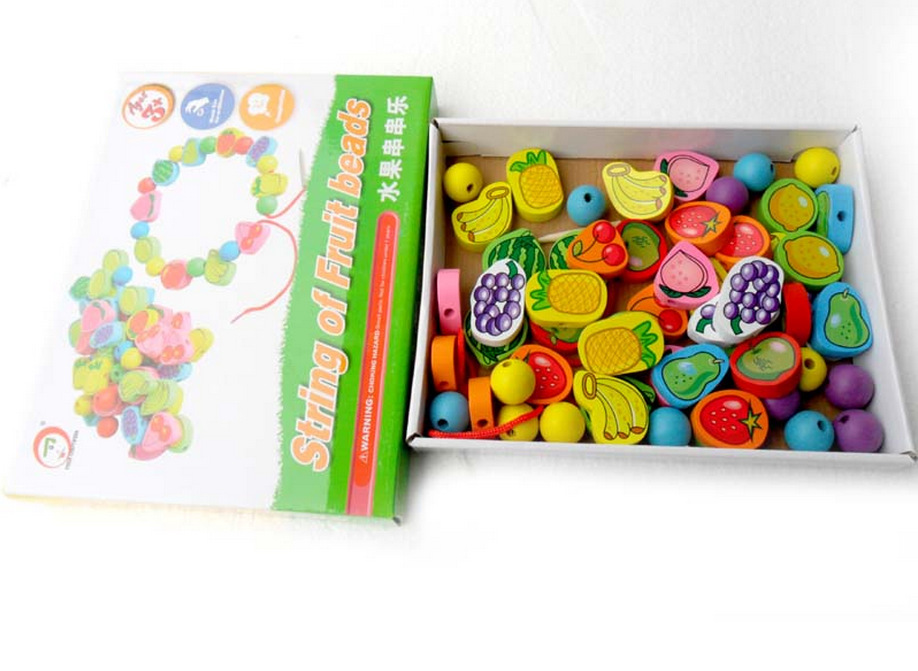 ชุดร้อยเชือกผลไม้ String of Fruit beads ฝึกสมาธิ