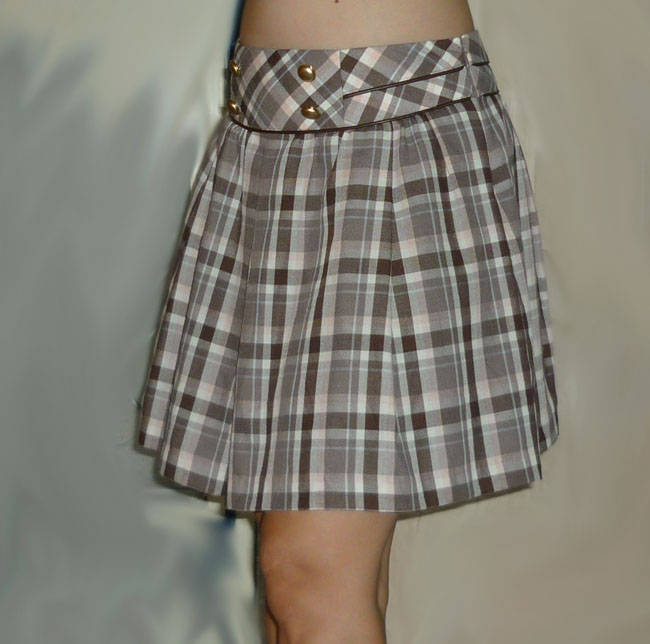 กระโปรงจีบทวิช น่ารักสไตล์นักเรียนญี่ปุ่น