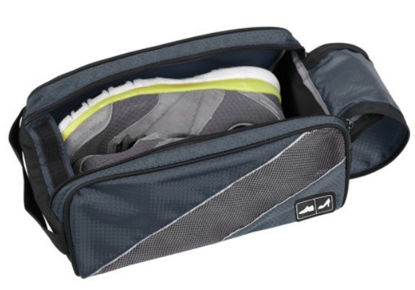 กระเป๋าใส่รองเท้ากันน้ำ สำหรับเดินทาง เล่นกีฬา ผลิตจากโพลีเอสเตอร์คุณภาพสูง เบา ทนทาน