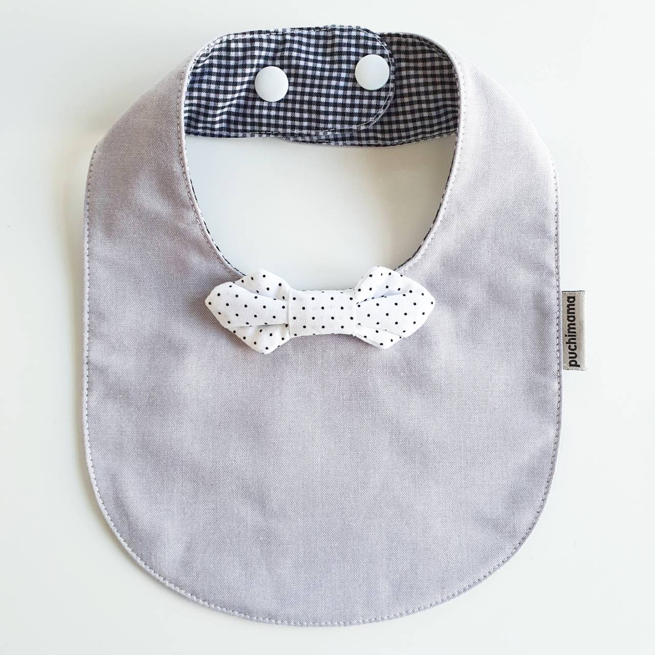 Puchimama "Bow Tie" Bib