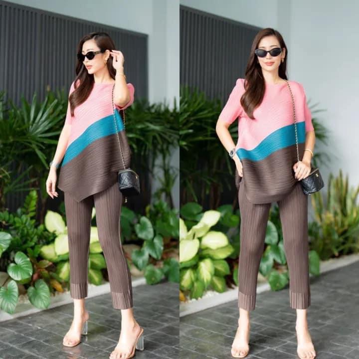 ชุดเซตผ้าอัดพลีท แบบงานBrand คุณภาพแน่นๆ AA Premium : สินค้าคุณภาพ (พร้อมส่ง)