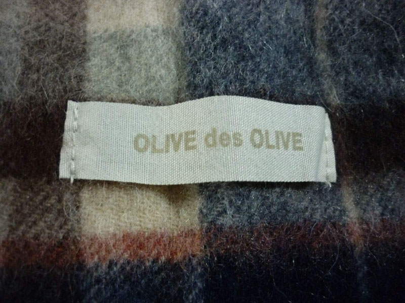 ผ้าพันคอขนสัตว์ OLIVE des OLIVE อุ่นติดลบ