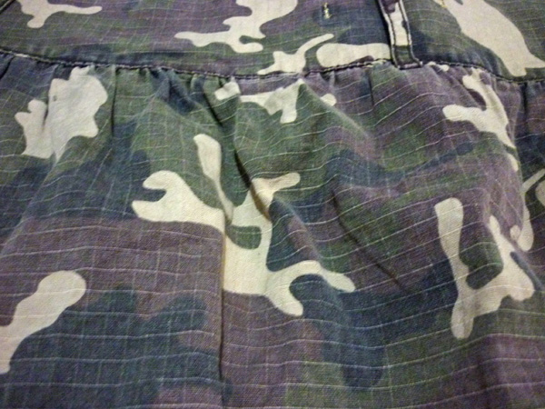 กระโปรงลายพรางไซด์ใหญ่ สวยน่ารัก 30-48-18