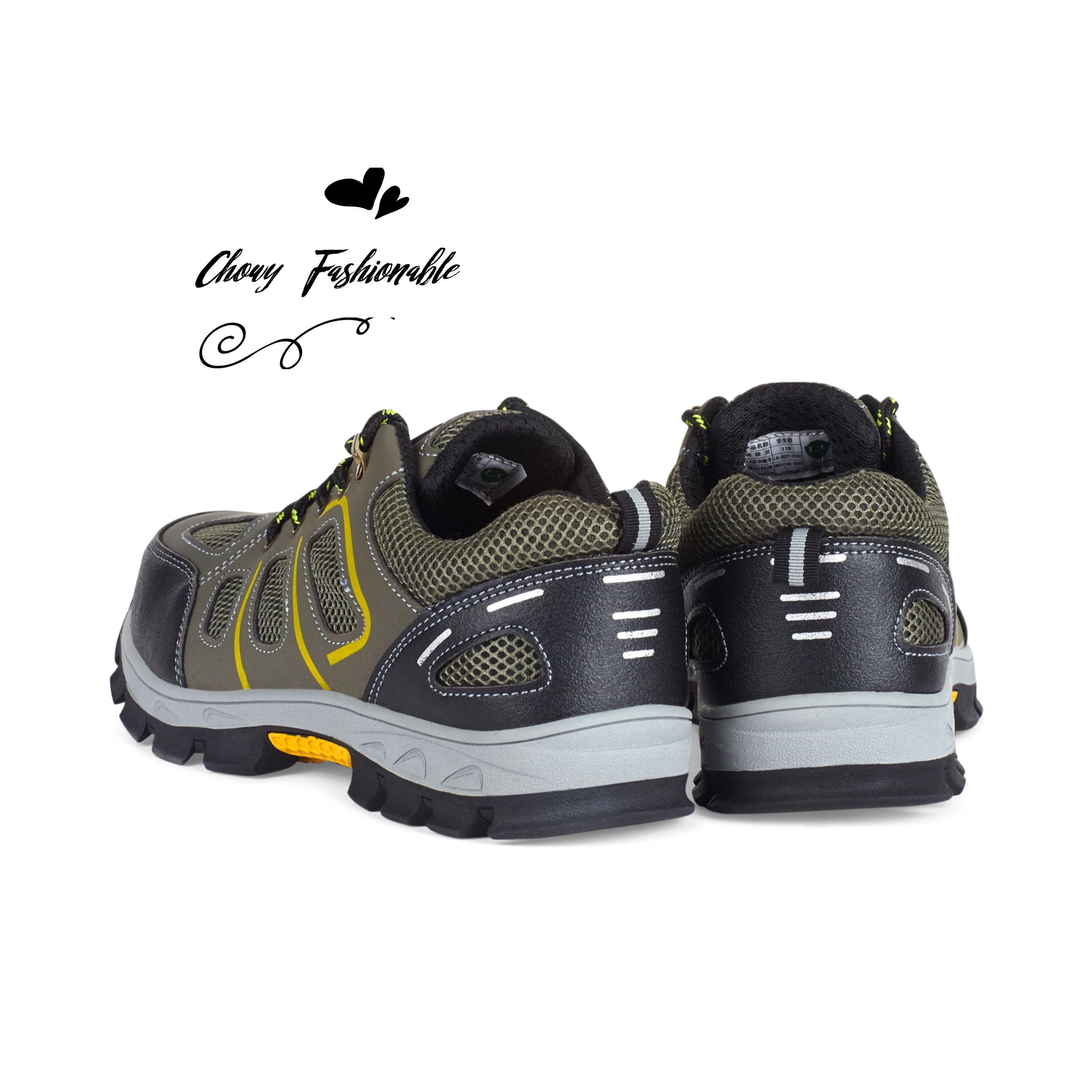 รองเท้าเซฟตี้แฟชั่น ไซส์ 42-48 ผ้าใบเซฟตี้ Safety Shoes KR1195