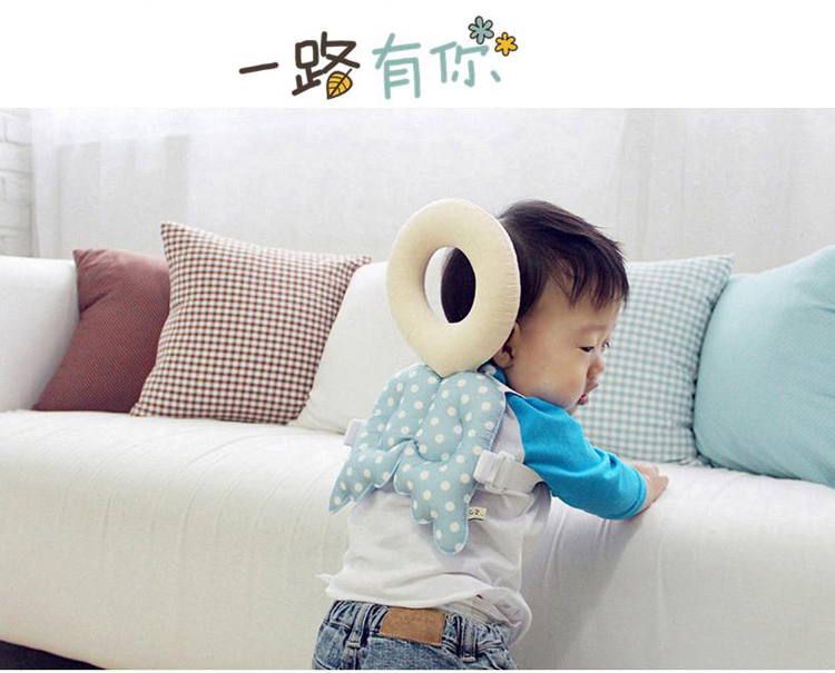 หมอนกันหงายหลัง หมอนกันกระแทก กันล้มเด็ก กันกระแทกหัวเด็ก มีสายคล้องแขน ป้องกันศีรษะและหลังลูกน้อย JJOVCE