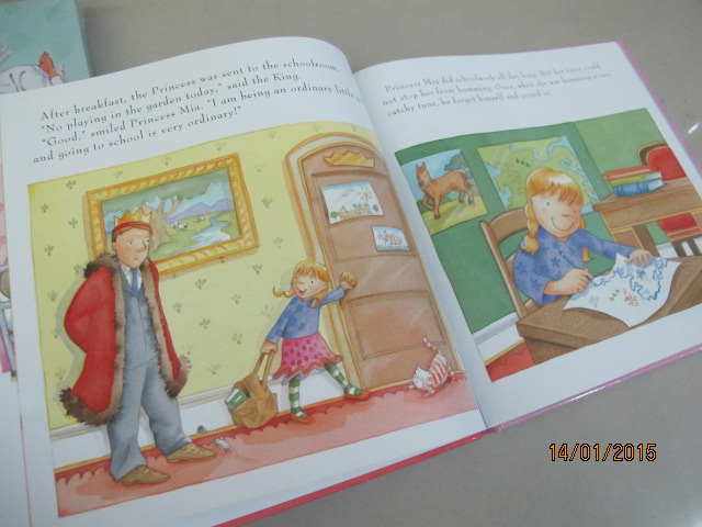 Princess and Angle Stories : Princess Mia and the Big Smile เจ้าหญิงมีอาและรอยยิ้มกว้าง นิทานปกแข็ง