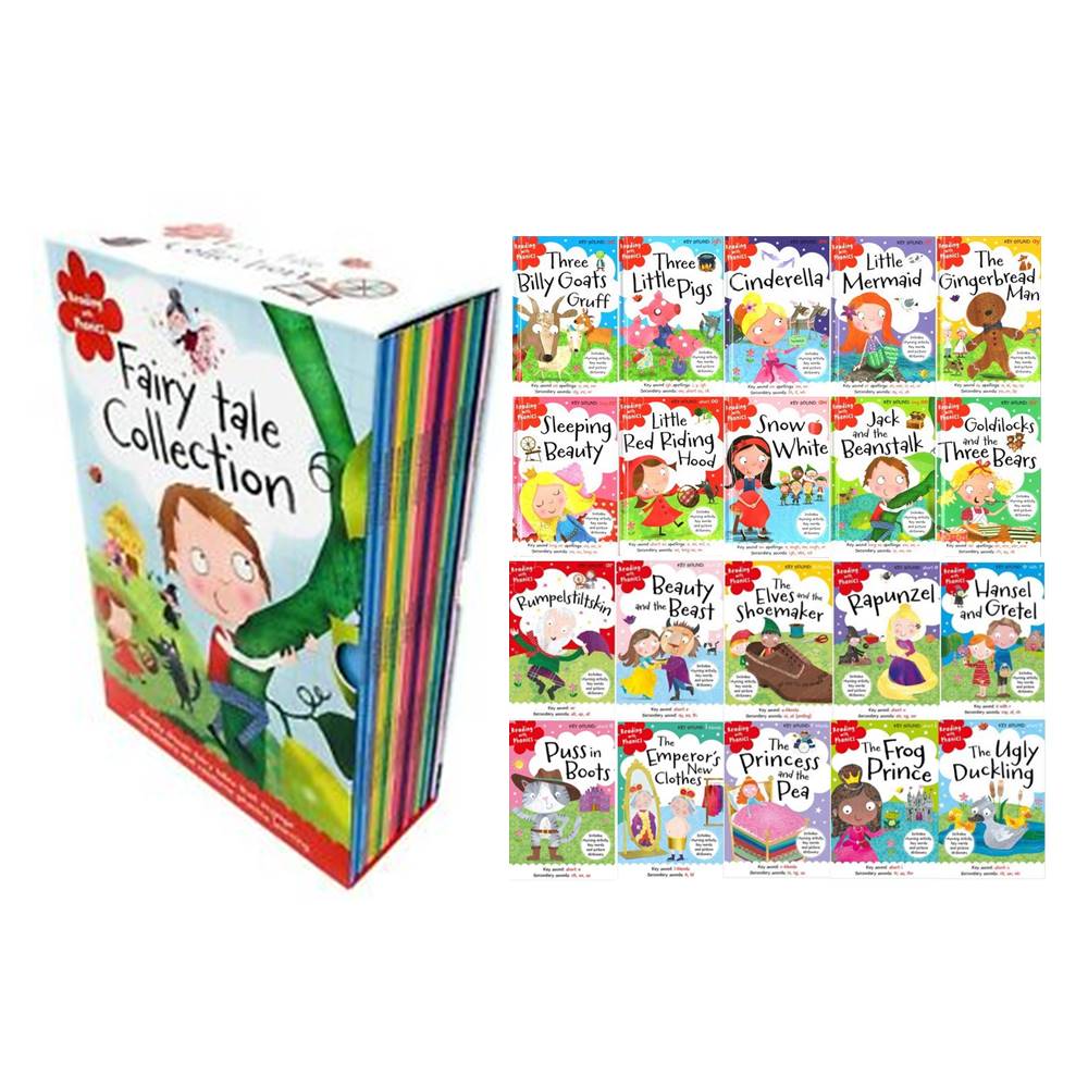 Reading with Phonics Classic Fairly Tale Collection : 20 Books หนังสือหัดอ่านภาษาอังกฤษโฟนิกส์ 20 เล่ม นิทานคลาสสิก Nick Page : Make Believe Ideas