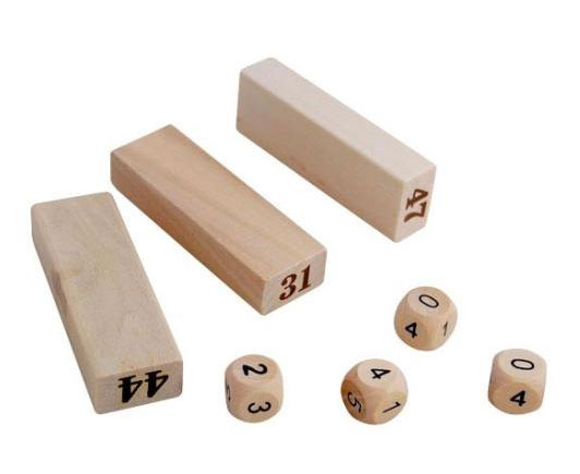 ของเล่นไม้ เกมถอดแท่งไม้ ของเล่นตึกถล่ม Uno Stacko อูโน่ สแตกเกอร์