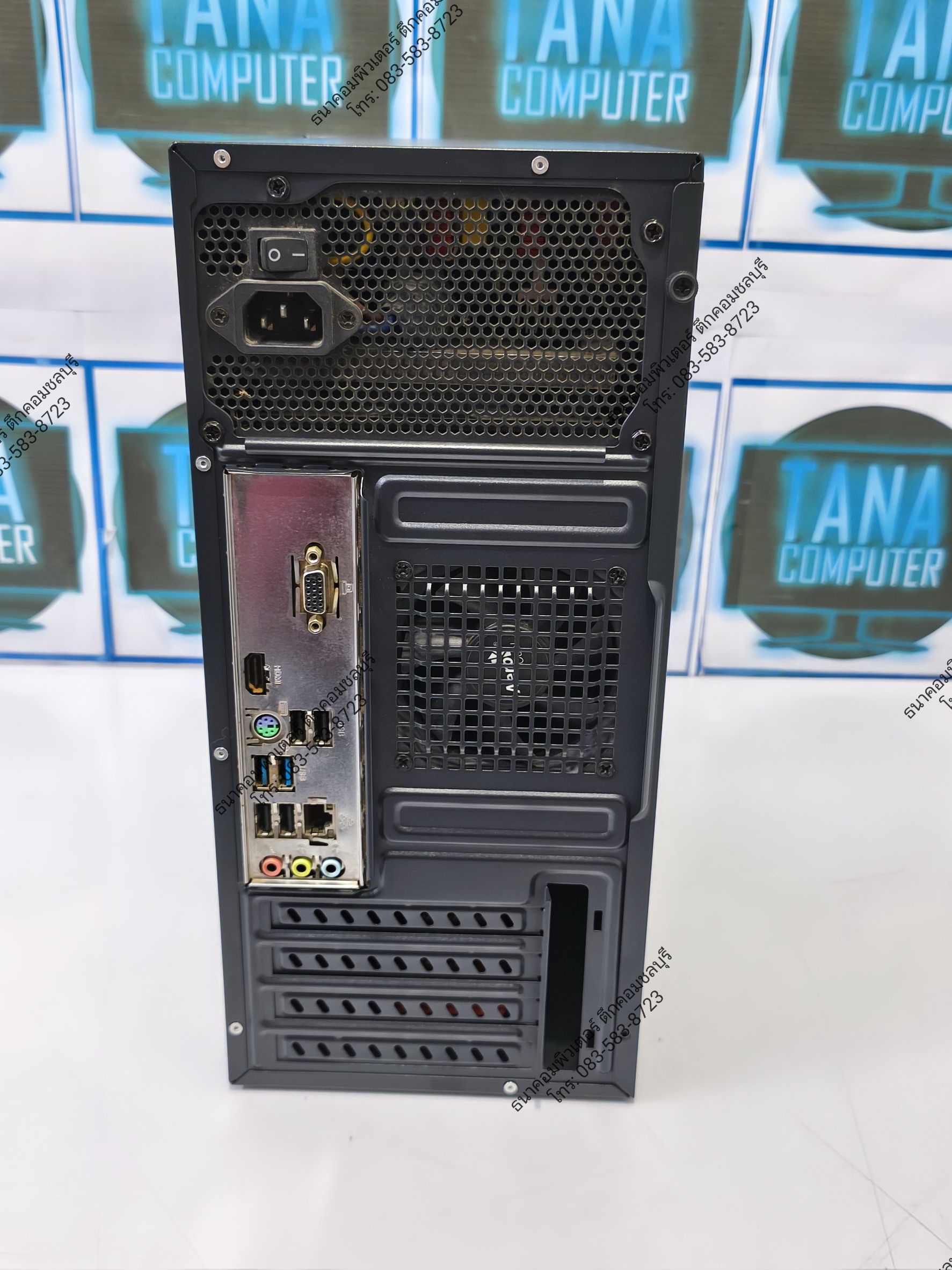 (คอมมือสองทำงาน) Intel I3-10105 Ram16gb SSD240GB