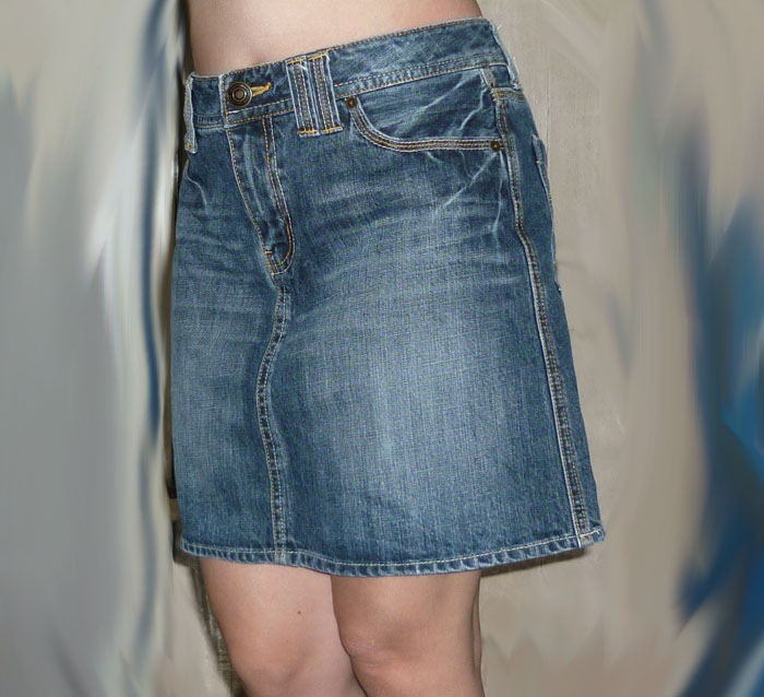 กระโปรงยีนส์ สวยดูดีมากตัวนี้ ไซด์ใหญ่ 34-38-16