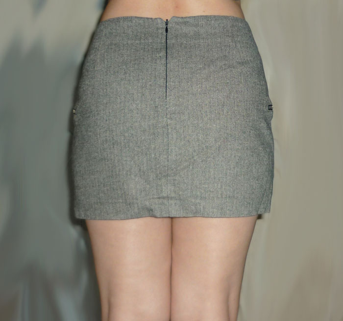 กระโปรงผ้าแคนวาส ZARA สวยมาก 29-35-12.5