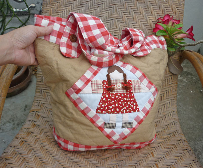 กระเป๋าผ้า handmade น่ารักมาก /ของใหม่/