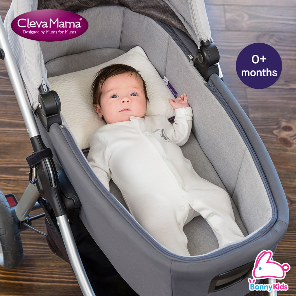 ClevaMama ClevaFoam Pillow หมอนหนุนสำหรับเด็ก 0-12+ (มีขนาดสำหรับเด็กแต่ละช่วงวัย)