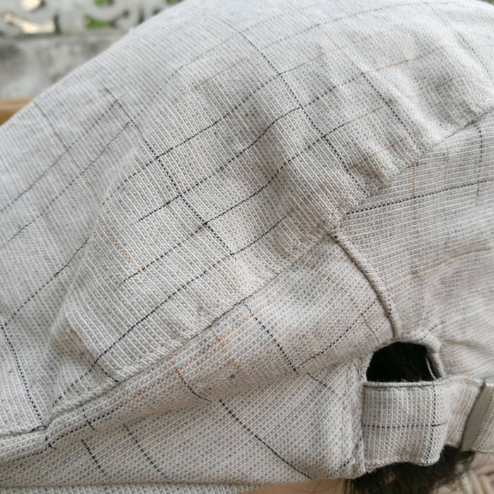 หมวกติงลี่ ผ้าสวยค่ะ เรียบๆ แต่ดูดีมาก วันสบายๆ