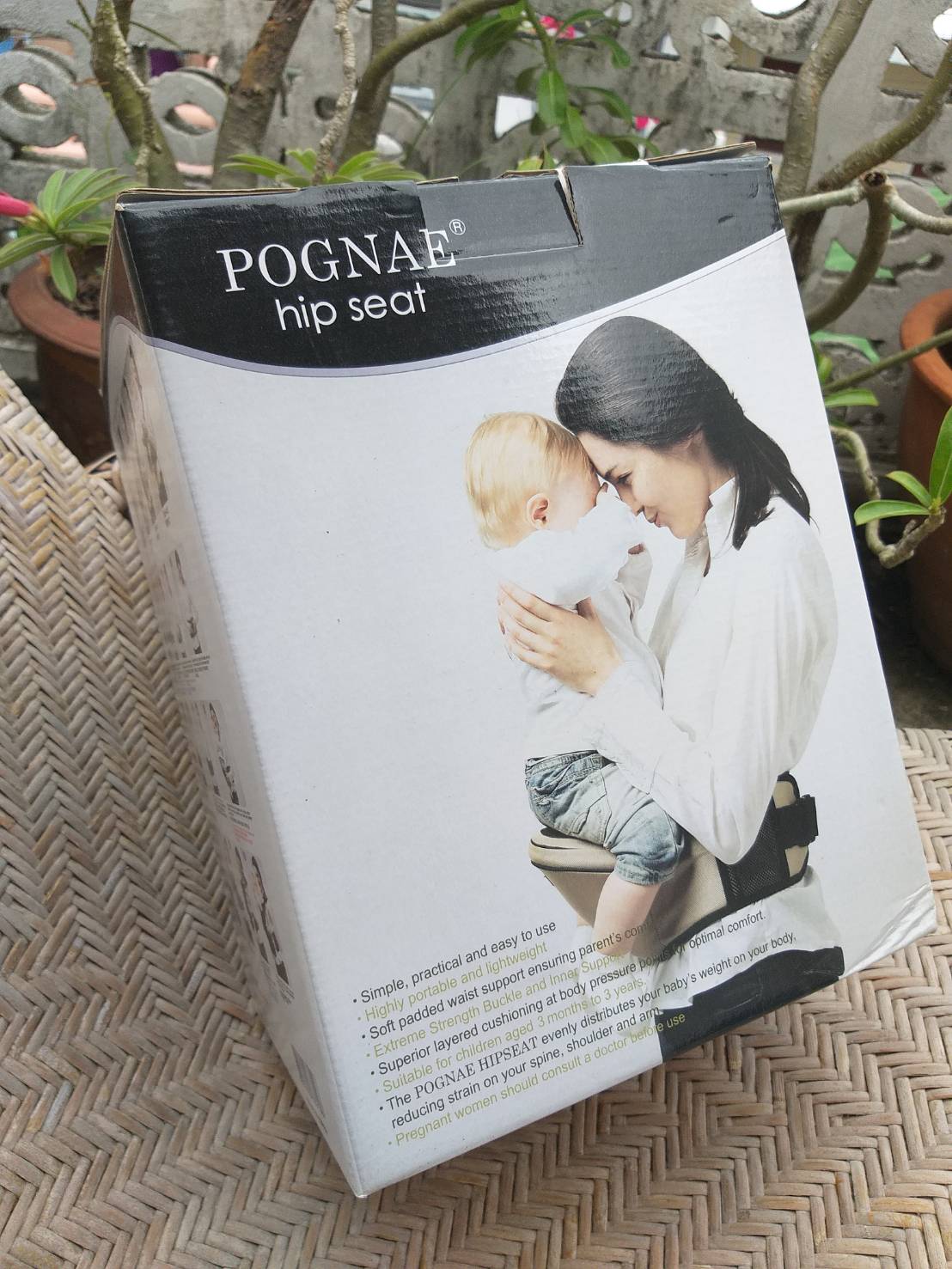เป้อุ้มเด็ก POGNAE hip seat