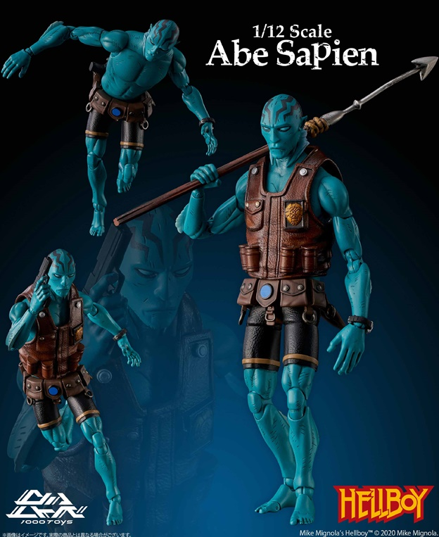 [เปิดจอง] 1000toys - 1/12 Abe Sapien Action Figure สเกล 1/12
