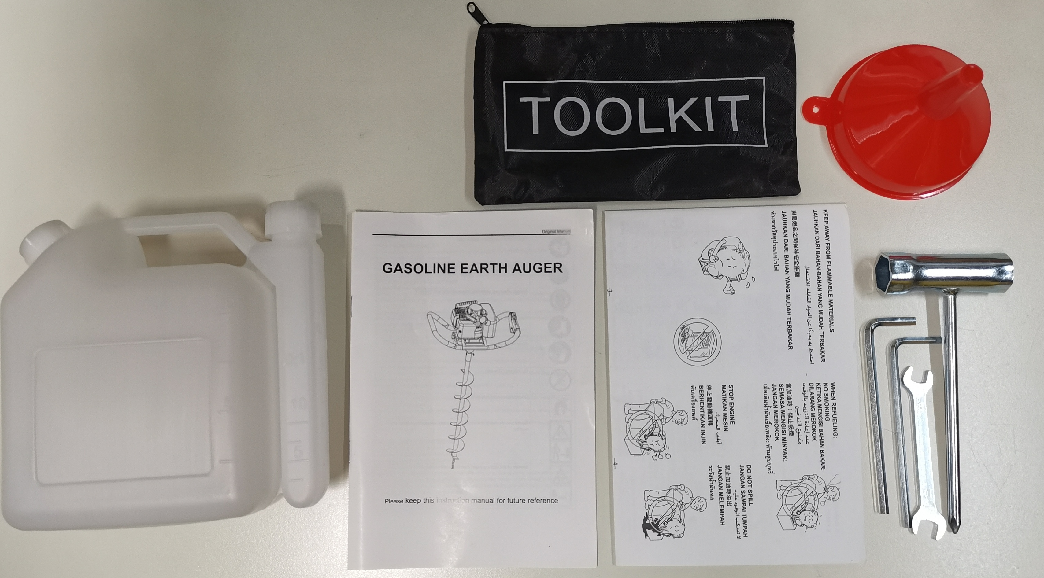 เครื่องขุดดิน4จังหวะ SKYLINE เครื่องเจาะหลุม 4 จังหวะ พร้อมส่ง รับประกัน 1 ปี ส่งฟรี