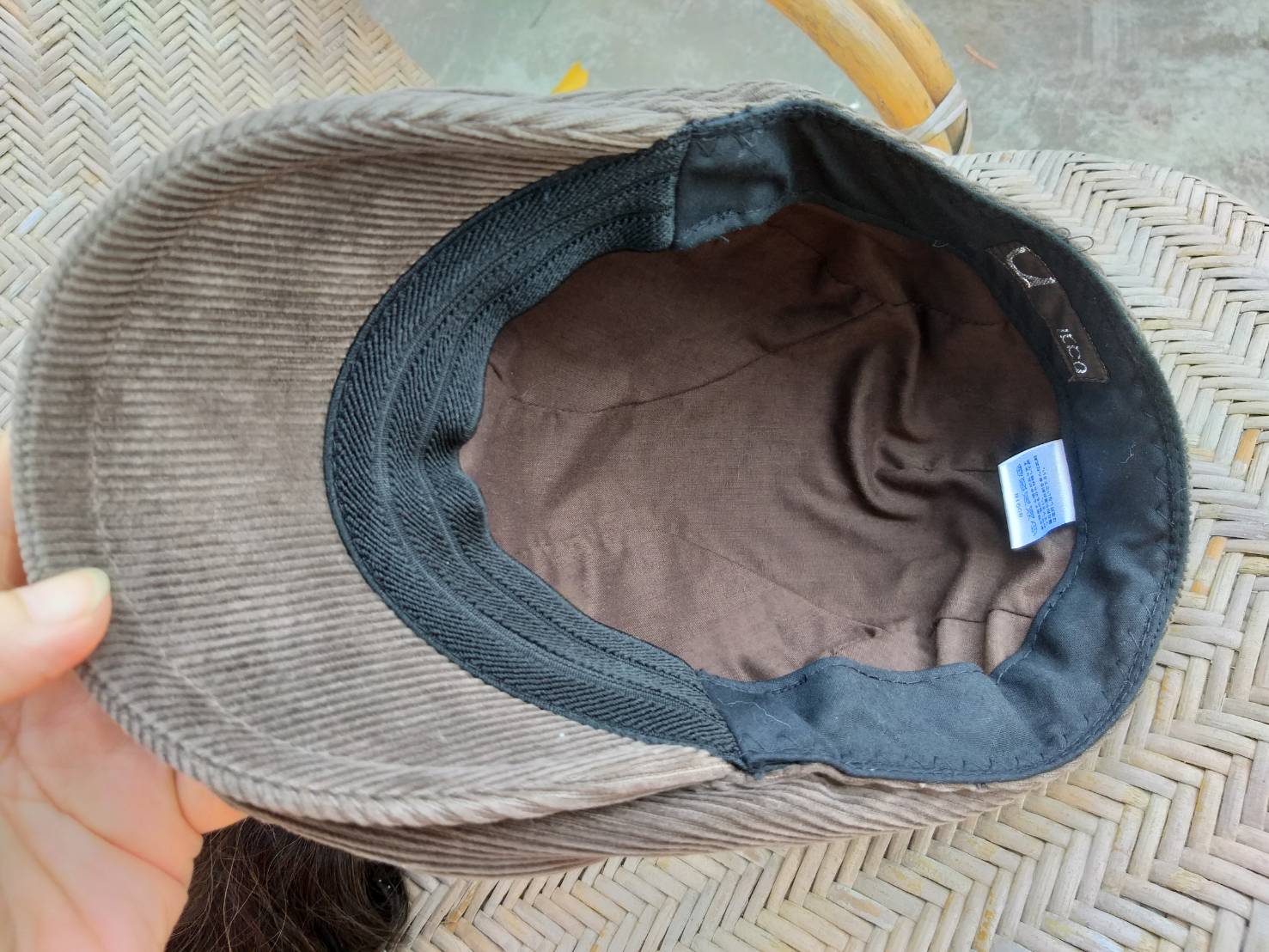 หมวกติงลี่ หมวกแฟลตแค็ป ผ้าลูกฟูกสวยมาก