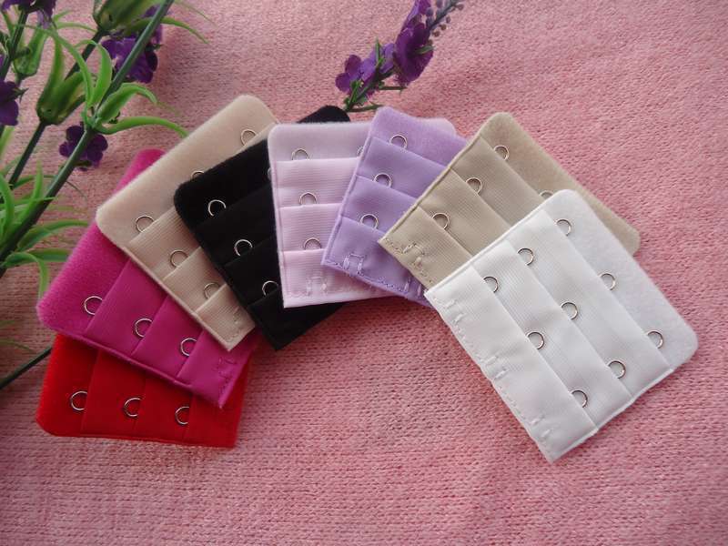 ตะขอเสื้อใน 3 แถว แผ่นต่อหลังเสื้อชั้นใน 3 ตะขอ สำหรับใส่ด้านหลังเสื้อใน เพิ่มขนาดรอบใต้อก