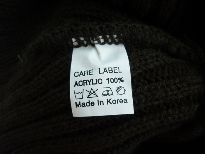 หมวกไหมพรม 2 ชั้น made in Korea /ของใหม่/