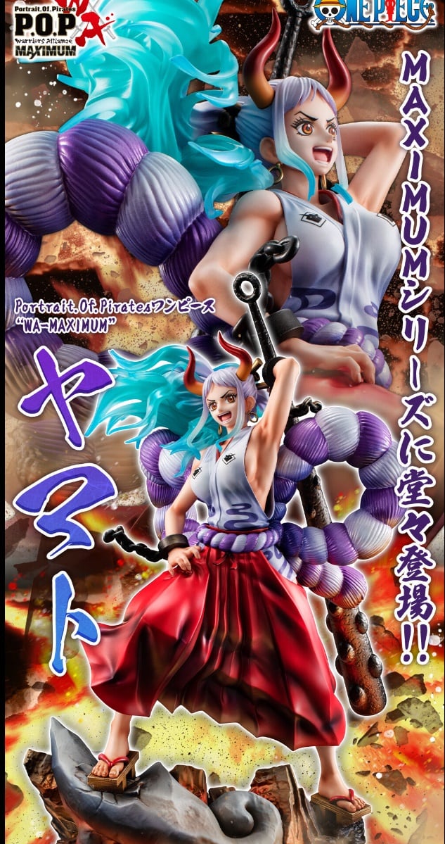 พร้อมส่ง Portrait.Of.Pirates One Piece “WA-MAXIMUM” Yamato ราคา8500-8900บาท