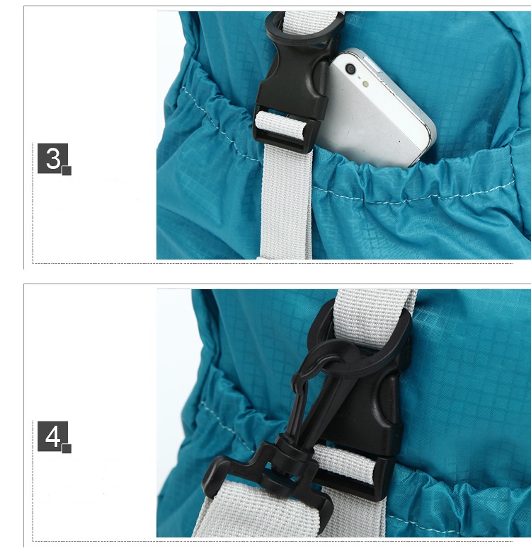 Foldable Duffle Travel Bag กระเป๋าเดินทางพับเก็บได้ขนาดใหญ่ 30 ลิตร สะพายได้ ใส่เพื่อเดินทางหรือเล่นกีฬา มี 6 สีให้เลือก รับประกัน 30 วัน