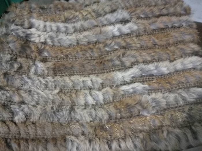 ผ้าพันคอโดนัทขนกระต่ายแท้ สุดนุ่มมมม สวยมาก