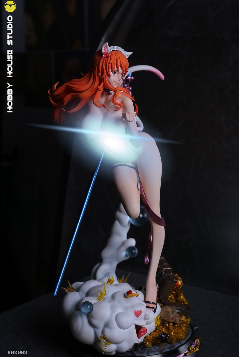 [เปิดจอง] Hobby House Studio Nami <Little Thief Cat> - One Piece Cast Off ได้ครับ + เสริมอุ้งเท้าแมว + mini Sanj