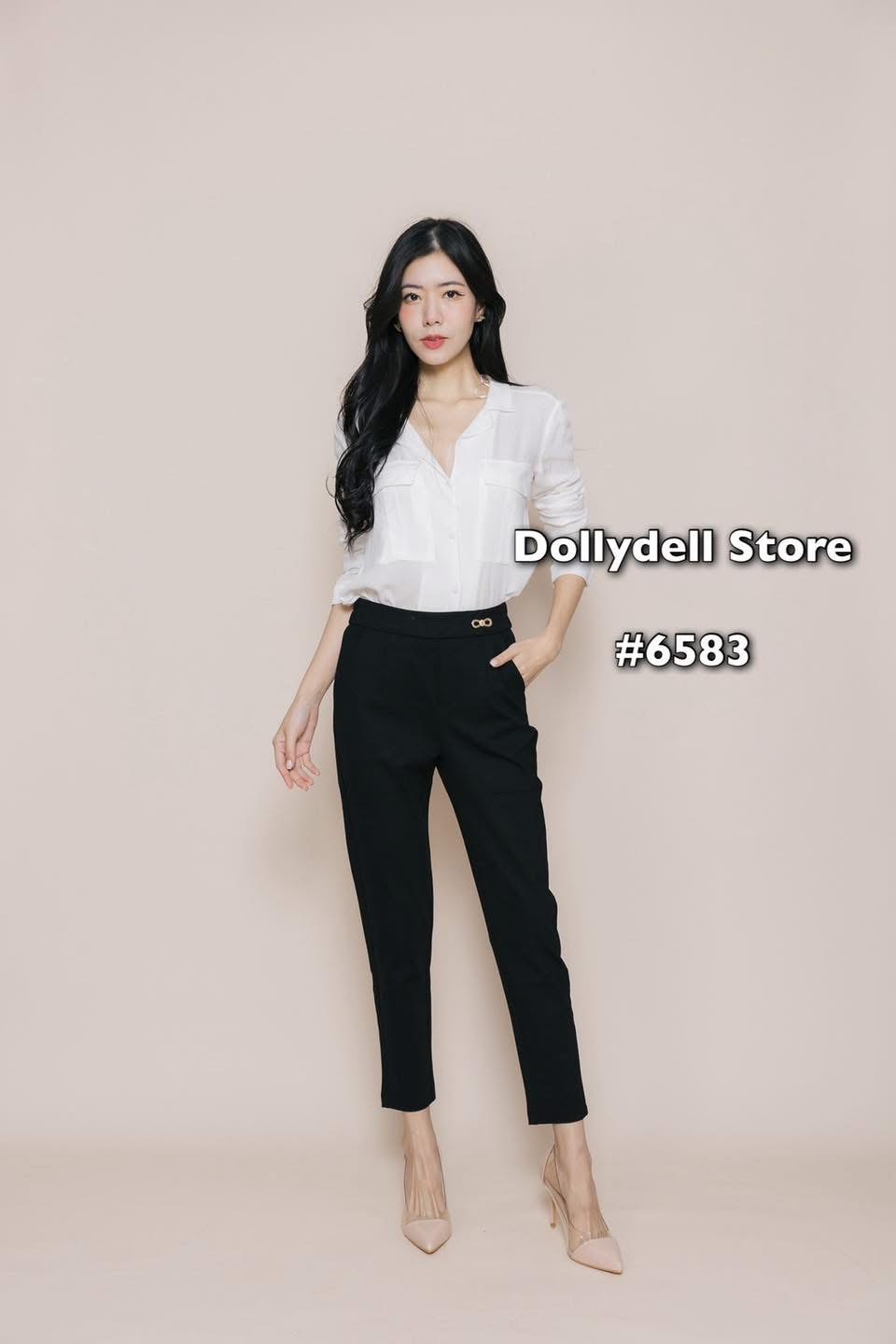 กางเกงเอวด้านหลังเป็นสม๊อคยืดๆได้ตามตัว มีกระเป๋าจริงเนื้อผ้าคุณภาพดีใส่สบาย ทรงสวย ใส่สบาย : สินค้าคุณภาพ (พร้อมส่ง)