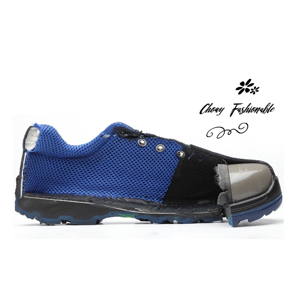 รองเท้าเซฟตี้ 48 49 50 Safety Composite Shoes เซฟตี้ไซส์ใหญ่ KR0992BL