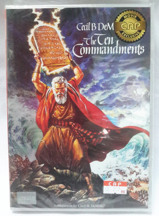 (DVD 2 Discs) The Ten Commandments (1956) บัญญัติ 10 ประการ