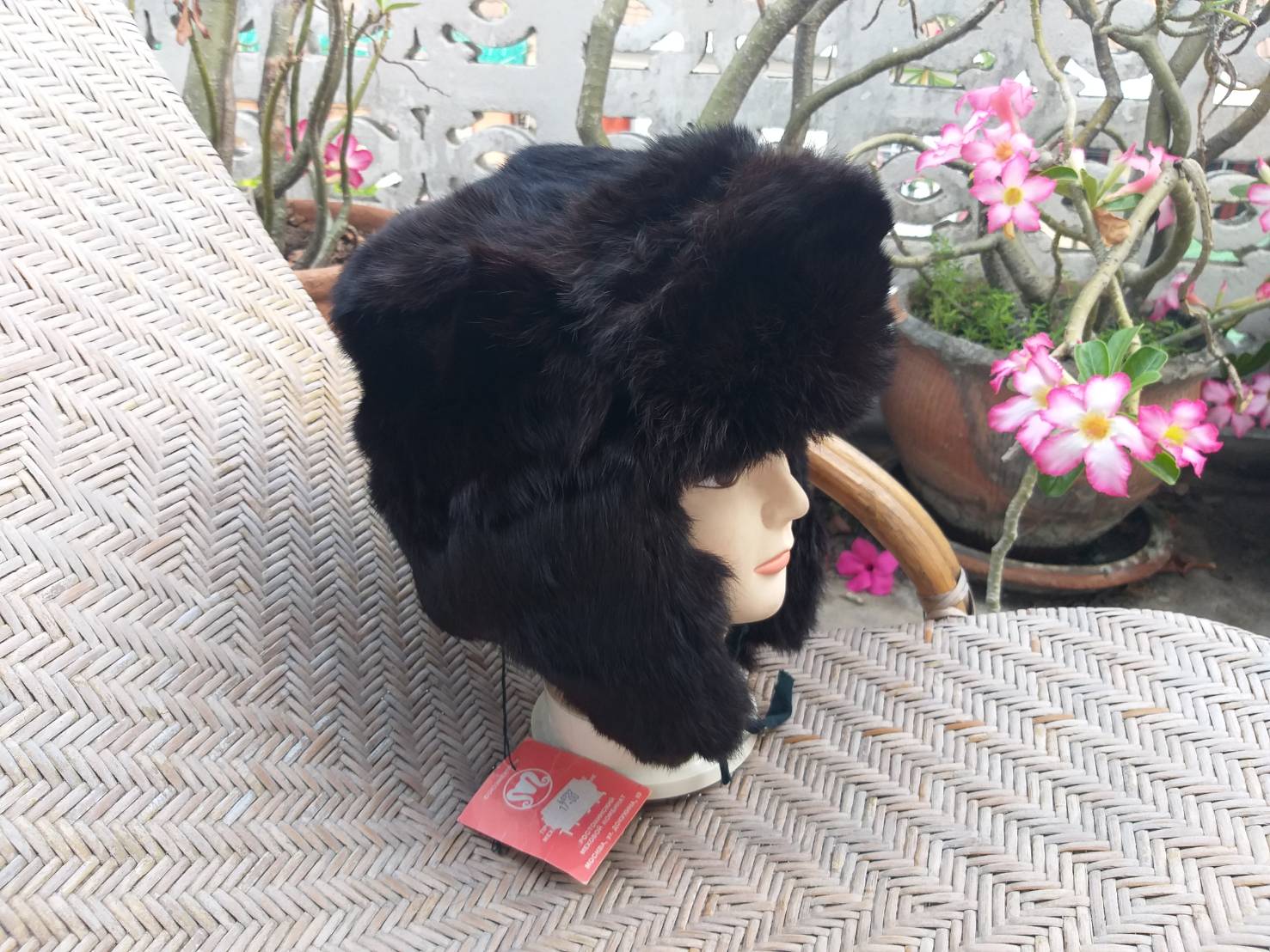 หมวกเอสกิโม Fur Fox จากรัสเซีย (ใหม่ป้ายห้อย)