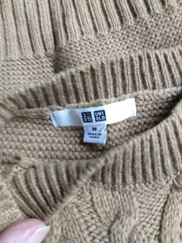เสื้อกั๊กไหมพรม Uniqlo SzM