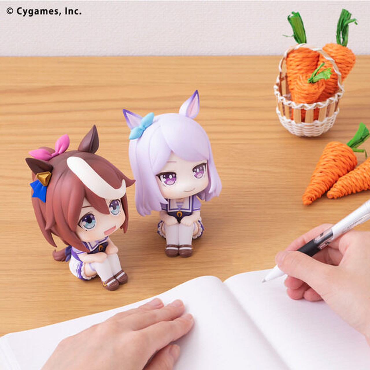 [เปิดจอง] lookup Uma Musume Pretty Derby Tokai Teio & Mejiro McQueen Set [Bonus: With Original Mini Cushion] ราคา2300-2650บาท