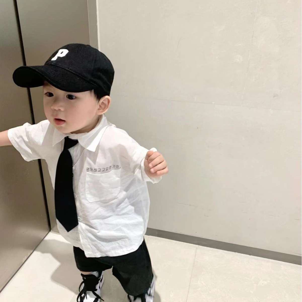 เนคไทเด็ก เนกไทเด็กสำเร็จรูป ผ้าซาติน สวมใส่ง่าย สำหรับเด็กวัย 1-12 ปี