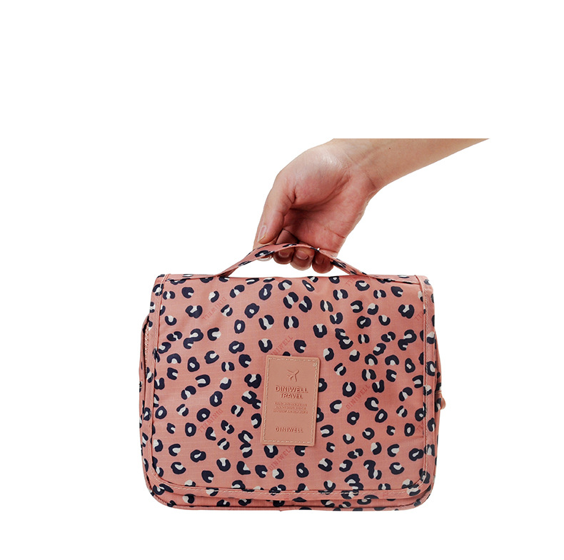 DINIWELL กระเป๋าใส่อุปกรณ์อาบน้ำ แขวนได้ สำหรับเดินทาง ท่องเที่ยว พกพาสะดวก ผลิตจากโพลีเอสเตอร์คุณภาพสูง