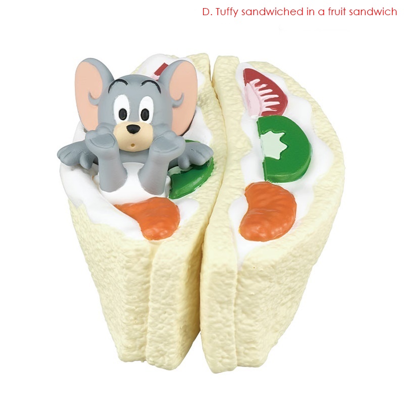 กาชาปองฟิกเกอร์ทอมแอนด์เจอรี่ Tom and Jerry Yummy Food Collection