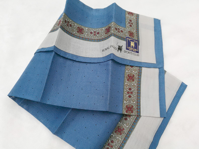 ผ้าเช็ดหน้าชาย POLO สวยมาก