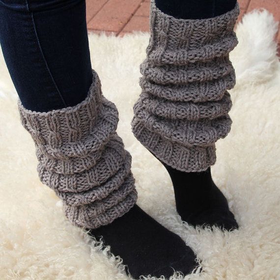 ปลอกขากันหนาว Leg Warmer ขนหมีหนานุ่ม