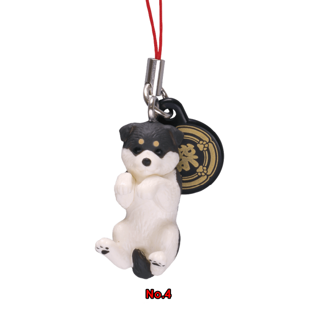 กาชาปองมาสคอทน้องหมาชิบะ Shiba Inu Netsuke