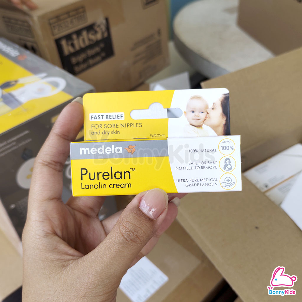 Medela (เมเดล่า) Purelan Nipple Cream ครีมทาหัวนม ครีมทาบรรเทาอาการหัวนมแตก