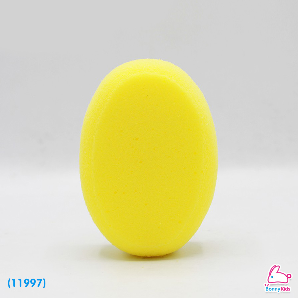 (11997) NUEBABE (นูเบบ) Bath Sponge ฟองน้ำอาบน้ำเด็ก รูปไข่