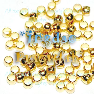 ST-G20 Stopper เม็ดบีบสีทองไซส์ 2 ขนาด 2 มิล. (120 ตัว)