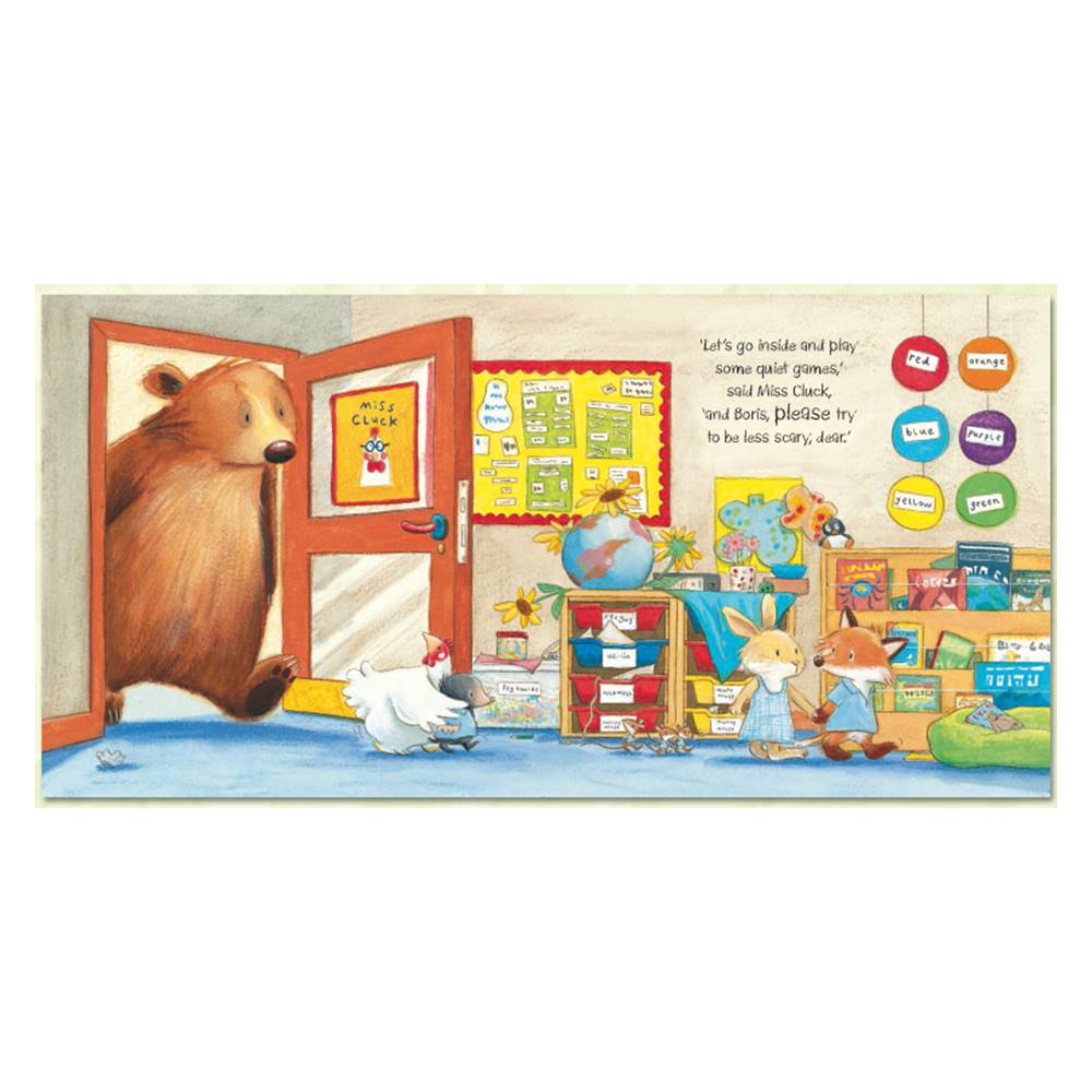 OUP Carrie Weston & Tim Warnes : Boris Starts School นิทานจากสำนักพิมพ์ออกซ์ฟอร์ด บอริสเริ่มไปโรงเรียน