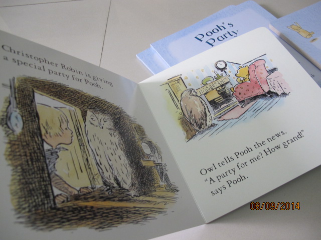 Winnie the Pooh Story Book : Pooh's Party บอร์ดบุ๊คส์หมีพูห์ ปาร์ตี้ของหมีพูห์