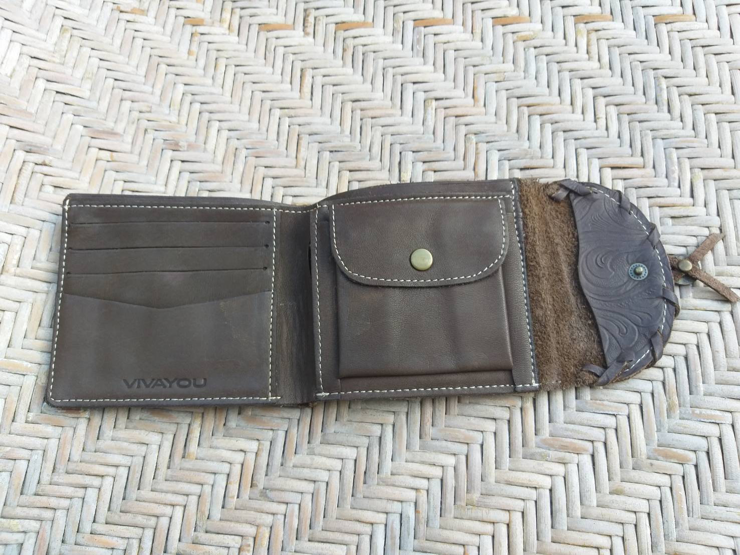 กระเป๋าสตางค์หนังแท้ VIVAYOU น่ารักมากๆ