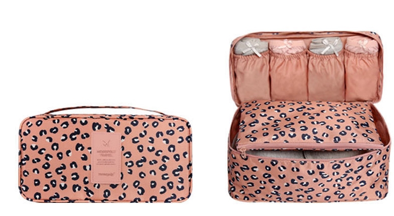 DINIWELL กระเป๋าใส่ชุดชั้นใน กางเกงใน รุ่นพิเศษ เหมาะทั้งหญิง และชาย ช่องเยอะ ผลิตจากโพลีเอสเตอร์คุณภาพสูง กันน้ำ