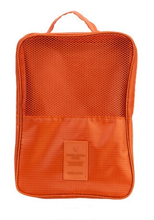 กระเป๋าใส่รองเท้าสำหรับเดินทาง กันน้ำได้ ถือพกพาสะดวก มี 6 สีให้เลือก